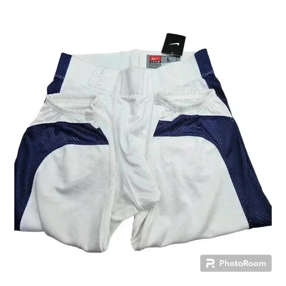 Nike Men's Open Field Football Pants White/ Navy # 615745/107 NWT Choose … - Picture 4 of 8